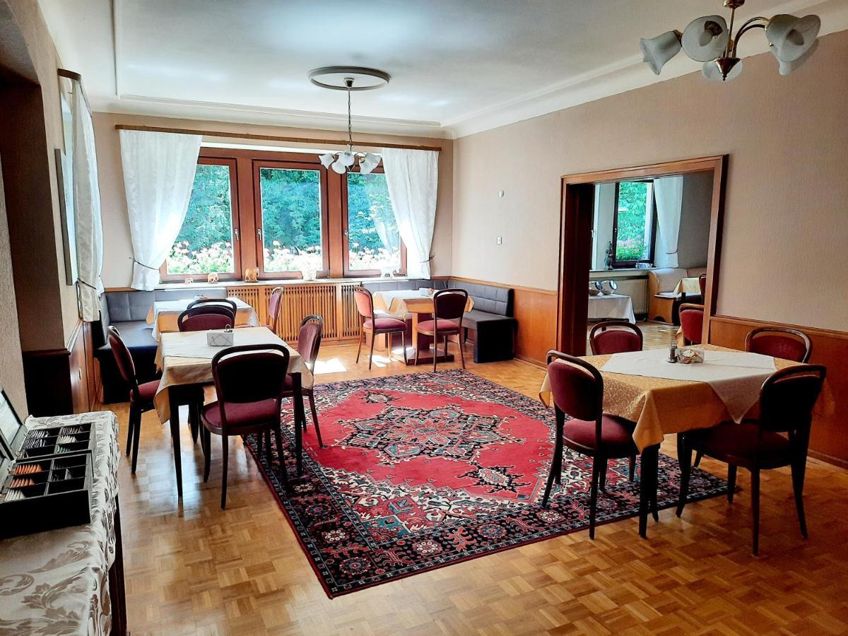 Hotel Pension Bluechersruh Bad Berneck im Fichtelgebirge Εξωτερικό φωτογραφία